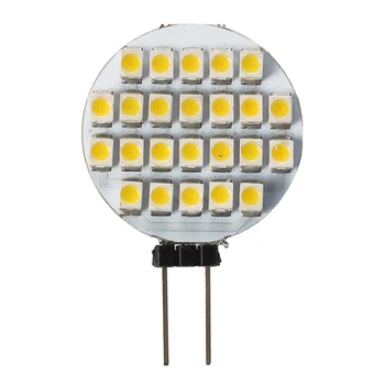 G4 1210 SMD 24 LED Lamp Lambi Kohapeal Pirn Soe Valge 3000-3500K 12V DC