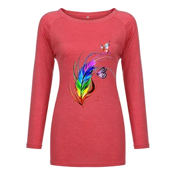 Multicolour Sulg Print T-Särk Naiste V-kaelus Krae Lukuga Värvi Lühikesed Varrukad Off-õla Vabaaja Tshirts Camisetas De Mujer